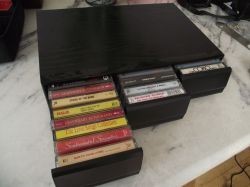 Audio Cassette Storage Box
