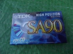 TDK SA 90 SA90 chrome cassette tape