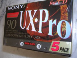 SONY UX-PRO 90 chrome C90