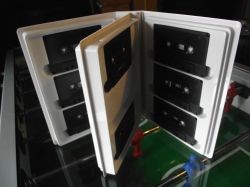 10 way large cassette presentation cases