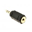 2.5mm Stereo Socket to 3.5mm Stereo Jack Plug Adapter 