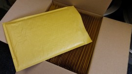 F3 size Gold Mailers 5 tapes