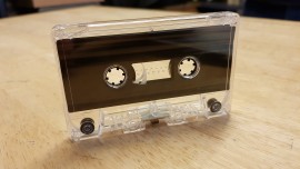 Classic Clear Music Welded Cassette Tab In