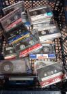 C90 Used branded tapes/cases 40p 