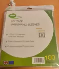 CD Case Wrapping Sleeve x 100