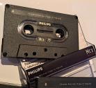 Philips MCX 75 used chrome cassette