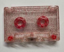 Red Glitter Cassettes