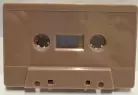 Light brown Cassette Tape