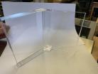 Clear Double Flat Library Case