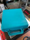 24 way turquoise cassette carry case