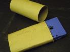 Cassette Sleeve, recycled inner toilet roll tube